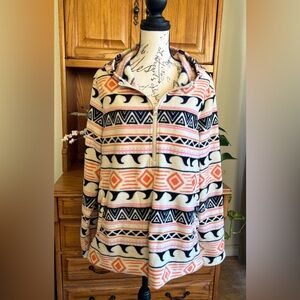 O'Neill Women's Sierra Hooded Zip Fleece Quarter Zip Hoodie - Medium